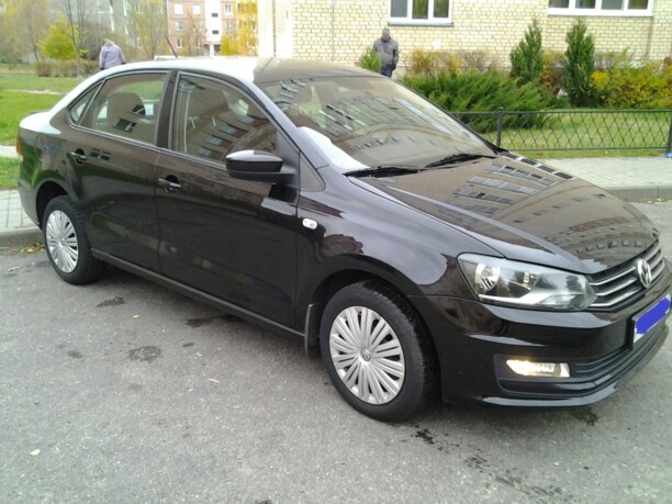 Volkswagen Polo Sedan I · Рестайлинг, 2015 г.