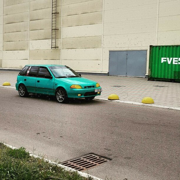 Suzuki Swift II · Рестайлинг, 1996 г.