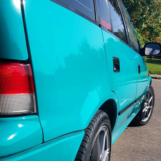 Suzuki Swift II · Рестайлинг, 1996 г.