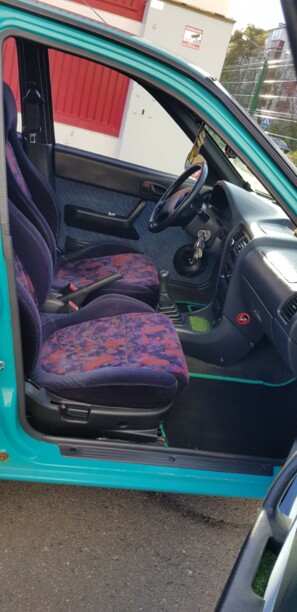 Suzuki Swift II · Рестайлинг, 1996 г.
