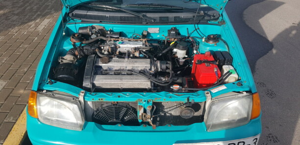Suzuki Swift II · Рестайлинг, 1996 г.