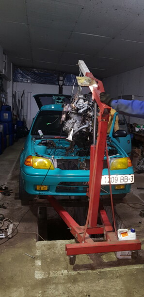 Suzuki Swift II · Рестайлинг, 1996 г.