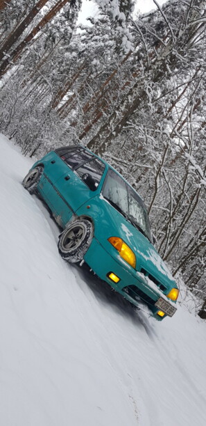 Suzuki Swift II · Рестайлинг, 1996 г.