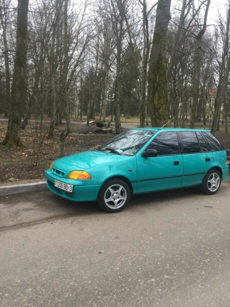 Suzuki Swift II · Рестайлинг, 1996 г.