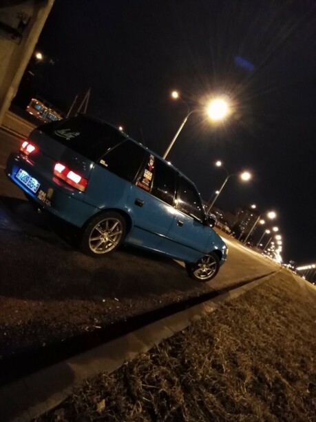 Suzuki Swift II · Рестайлинг, 1996 г.