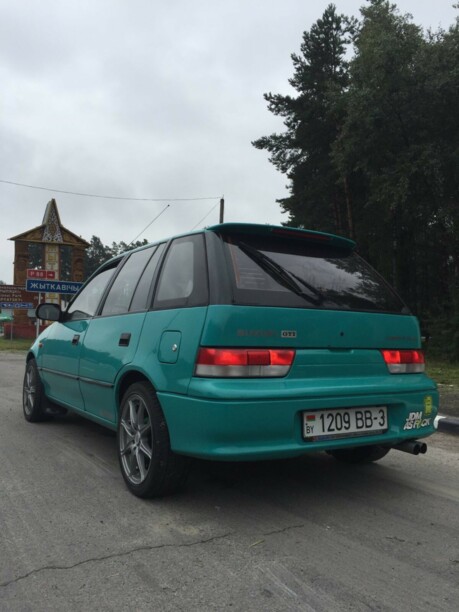 Suzuki Swift II · Рестайлинг, 1996 г.
