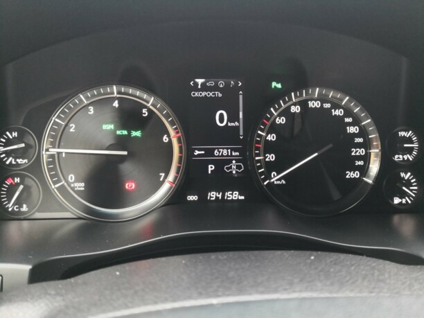 Lexus LX III · 2-й рестайлинг, 2018 г.