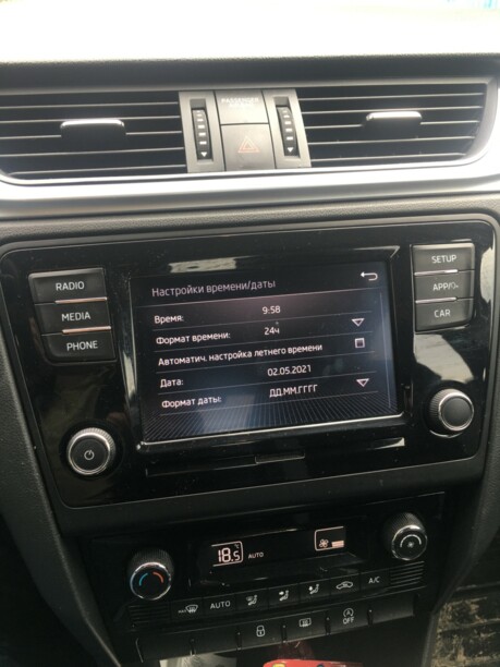 Skoda Rapid I · Рестайлинг, 2017 г.