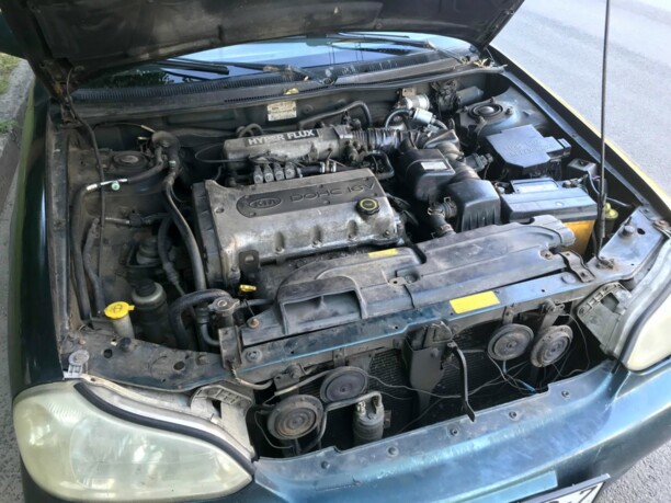 Kia Clarus I · Рестайлинг, 1998 г.