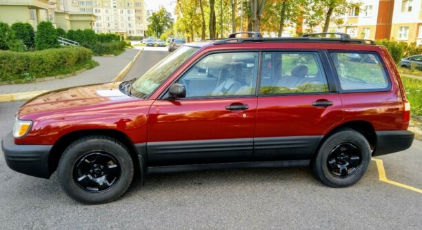 Subaru Forester I · Рестайлинг, 2001 г.