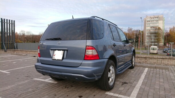 Mercedes-Benz M-Класс W163 · Рестайлинг, 7 мест, 2003 г.