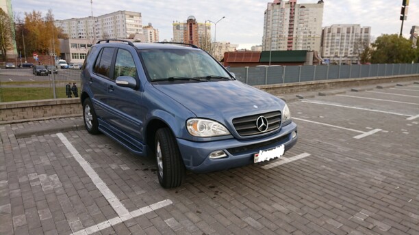 Mercedes-Benz M-Класс W163 · Рестайлинг, 7 мест, 2003 г.