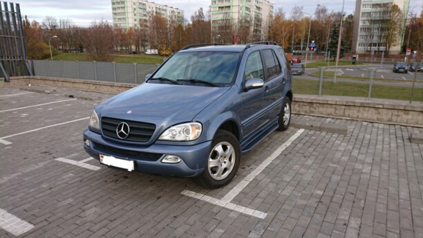 Mercedes-Benz M-Класс W163 · Рестайлинг, 7 мест, 2003 г.