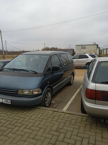 Toyota Previa I (XR10, XR20), 7 мест, 1992 г.