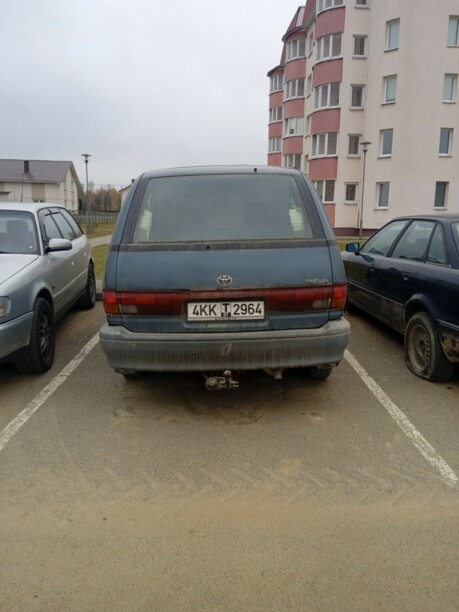 Toyota Previa I (XR10, XR20), 7 мест, 1992 г.