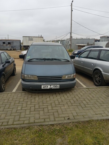 Toyota Previa I (XR10, XR20), 7 мест, 1992 г.