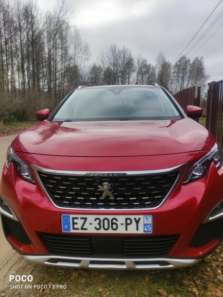 Peugeot 3008 II, 2018 г.