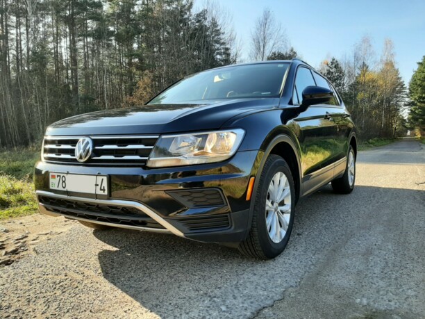 Volkswagen Tiguan II, 7 мест, 2018 г.