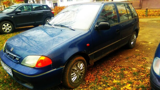Suzuki Swift II · Рестайлинг, 1998 г.