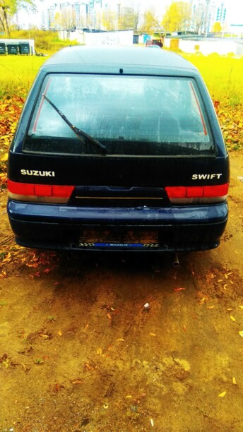 Suzuki Swift II · Рестайлинг, 1998 г.
