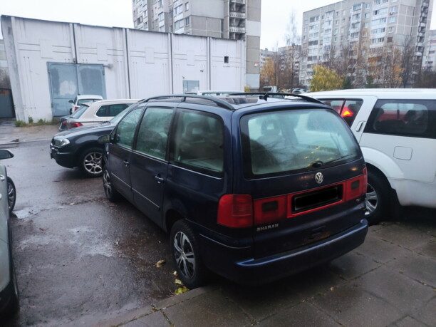 Volkswagen Sharan I · Рестайлинг, 2002 г.