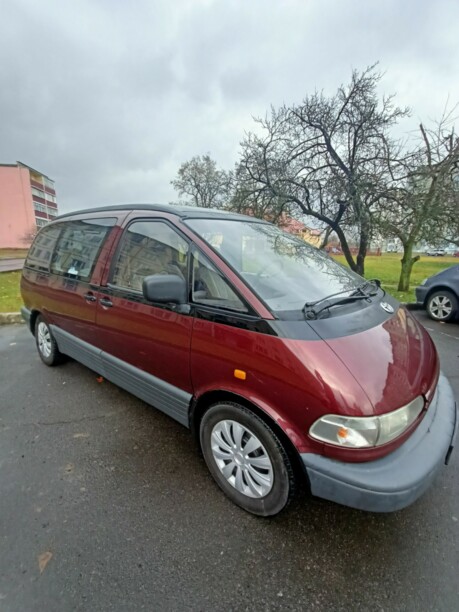 Toyota Previa I (XR10, XR20), 7 мест, 1991 г.