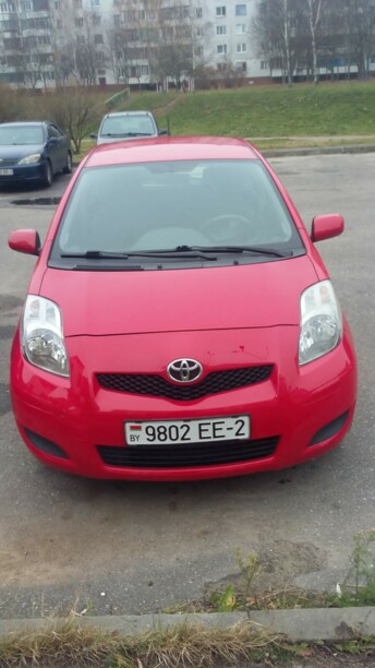 Toyota Yaris II (XP9) · Рестайлинг, 2010 г.