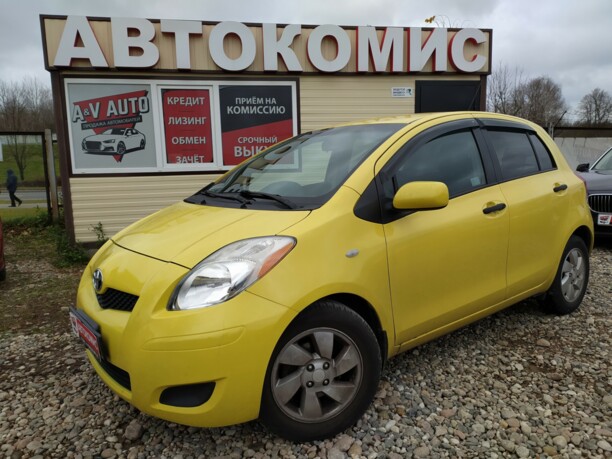 Toyota Yaris II (XP9) · Рестайлинг, 2009 г.