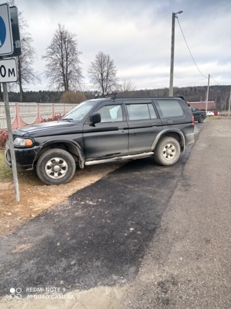 Mitsubishi Montero Sport, 2000 г.