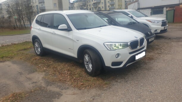 BMW X3 F25 · Рестайлинг, 2014 г.