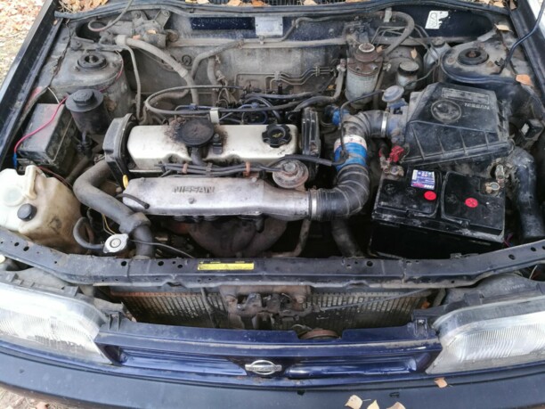 Nissan Sunny N14, 1992 г.