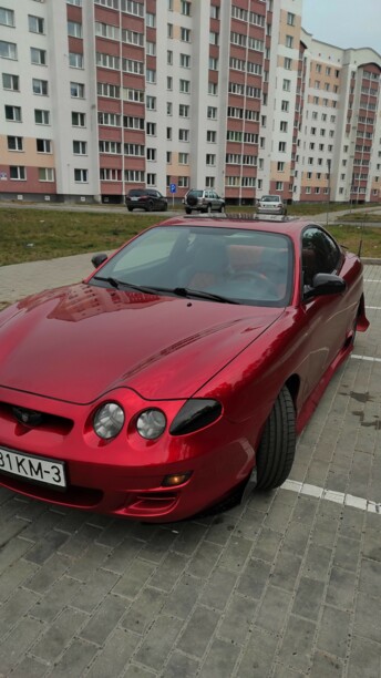 Hyundai Tiburon RD · Рестайлинг, 2000 г.