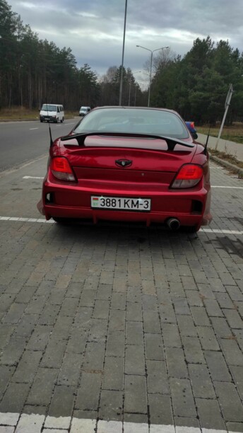 Hyundai Tiburon RD · Рестайлинг, 2000 г.