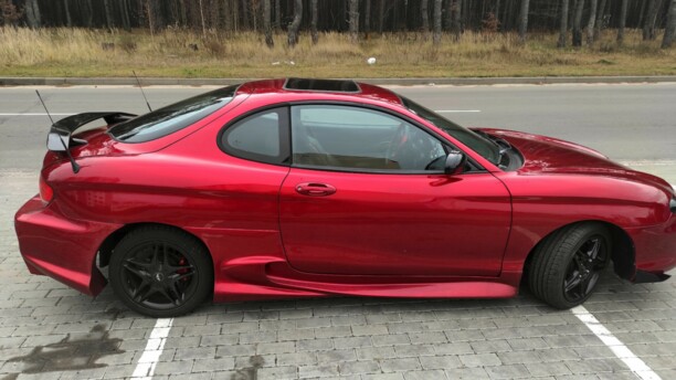 Hyundai Tiburon RD · Рестайлинг, 2000 г.