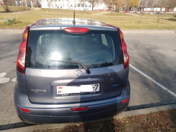 Nissan Note I (E11) · Рестайлинг, 2009 г.