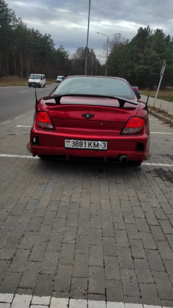 Hyundai Tiburon RD · Рестайлинг, 2000 г.