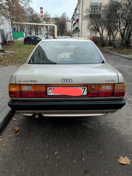 Audi 100 С3 · Рестайлинг, 1989 г.