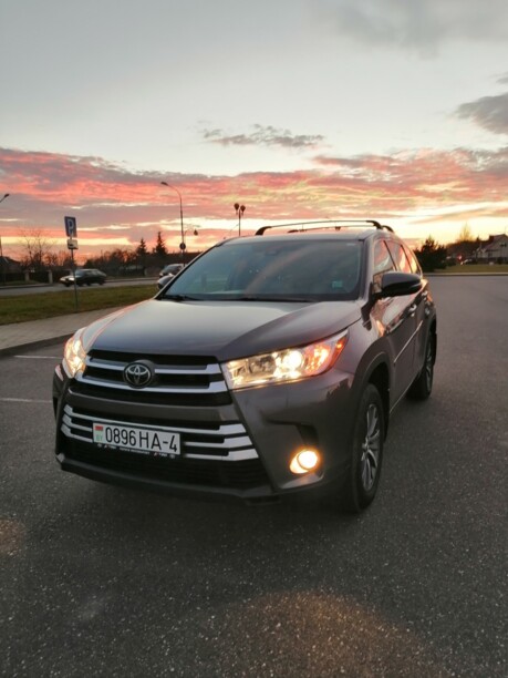 Toyota Highlander III (XU50) · Рестайлинг, 7 мест, 2018 г.