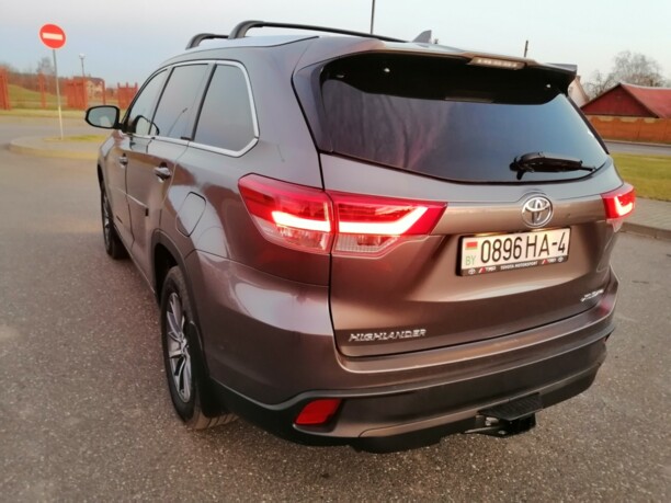 Toyota Highlander III (XU50) · Рестайлинг, 7 мест, 2018 г.