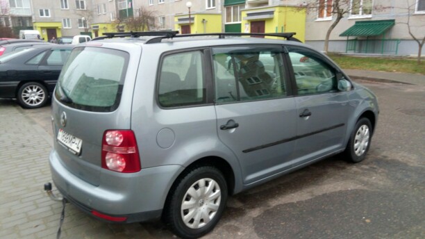 Volkswagen Touran I · Рестайлинг, 2008 г.