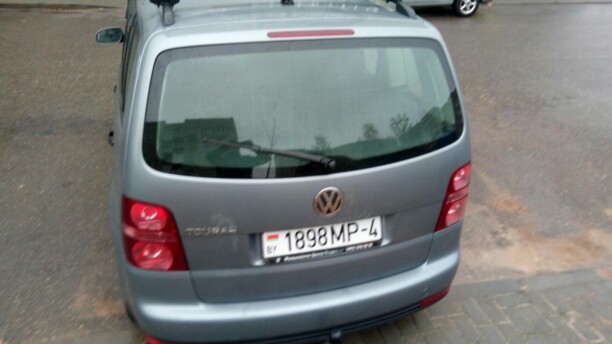 Volkswagen Touran I · Рестайлинг, 2008 г.