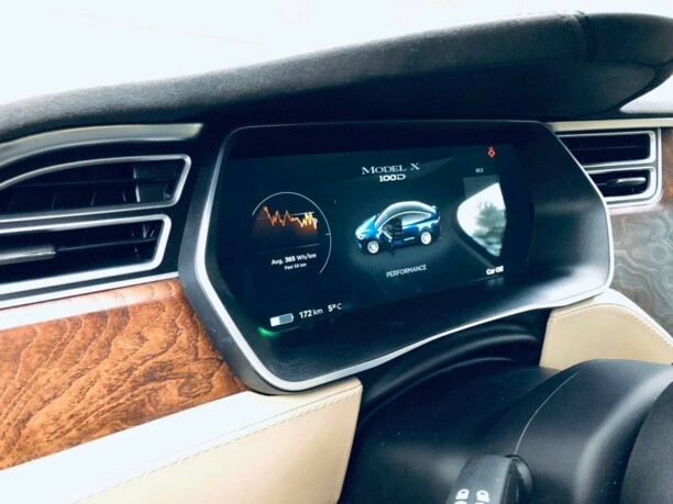 Tesla Model X, 7 мест, 2017 г.