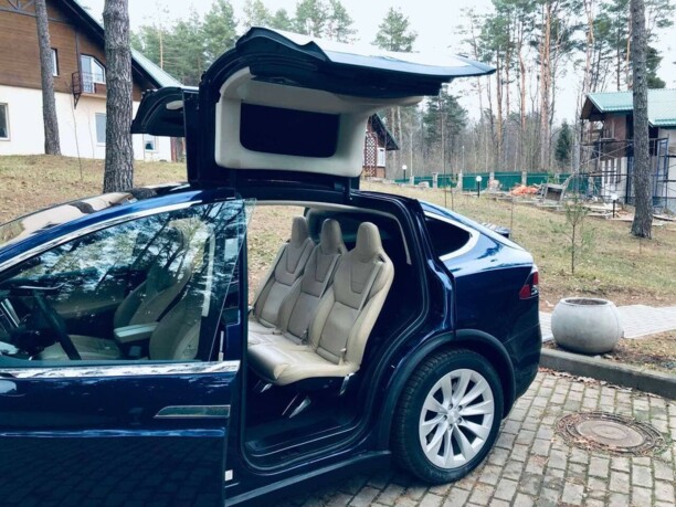 Tesla Model X, 7 мест, 2017 г.