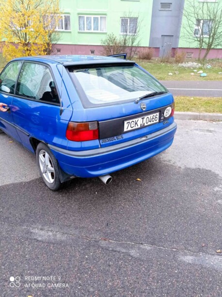 Opel Astra F · Рестайлинг, 1997 г.