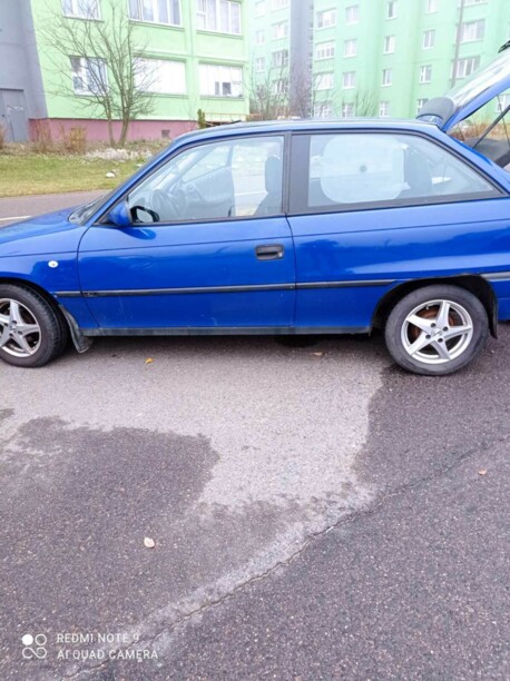 Opel Astra F · Рестайлинг, 1997 г.