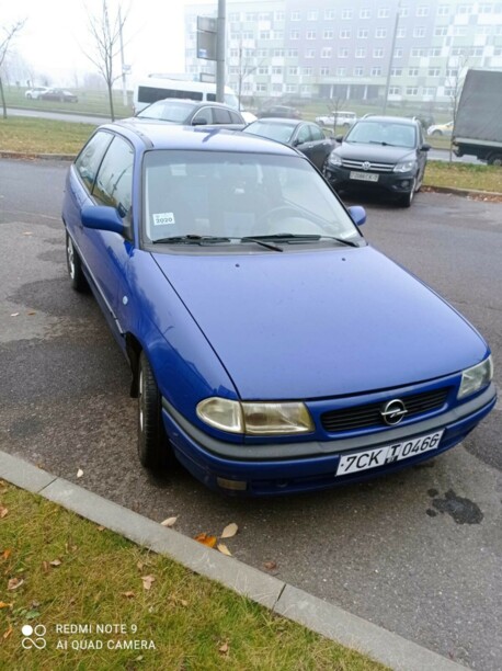 Opel Astra F · Рестайлинг, 1997 г.