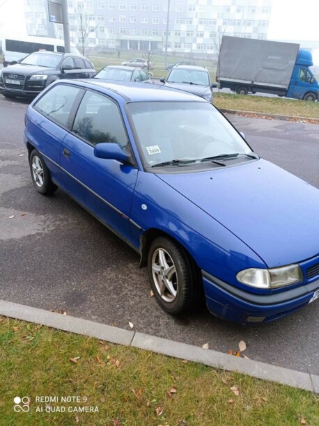 Opel Astra F · Рестайлинг, 1997 г.