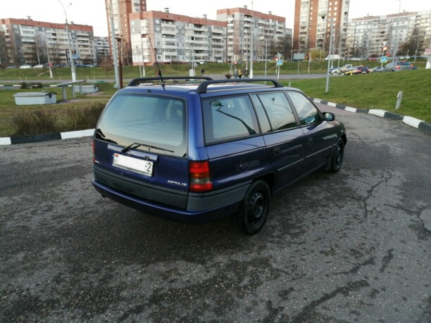 Opel Astra F · Рестайлинг, 1996 г.