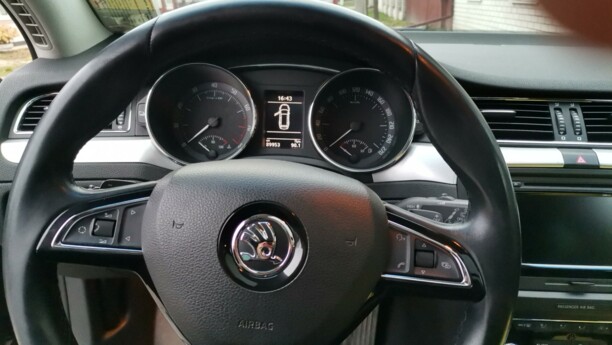 Skoda Superb II · Рестайлинг, 2014 г.