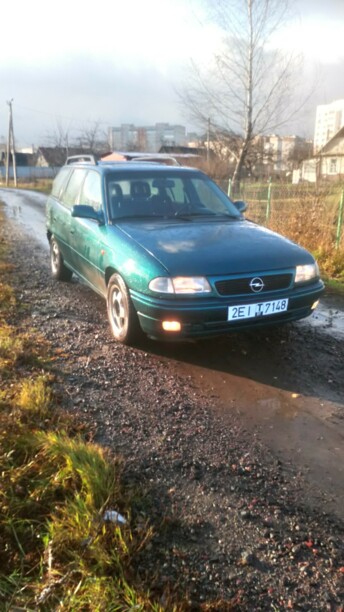 Opel Astra F · Рестайлинг, 1998 г.
